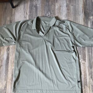 Men's Olive Green Polo Shirt